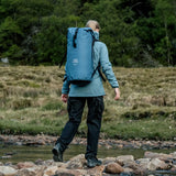Highlander Affric Waterproof Rucksack in blue for hiking, outdoors, water sports