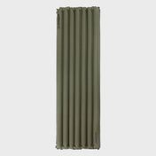 Snugpak Air Mat with Built-In Foot Pump WGTE in Olive Green, inflated and seen from above