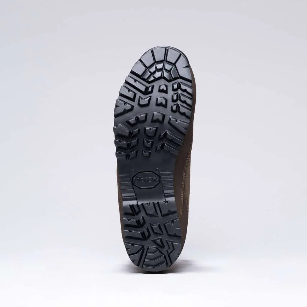 Vibram Fourà outsole of the AKU Pilgrim GTX Combat FG M boot, showing the deep lugged tread