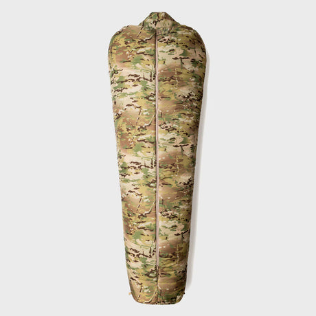 Snugpak Softie Antarctica WGTE Sleeping Bag in Multicam - front view