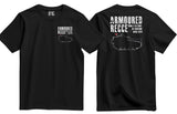 Armoured Recce Doing It In Front of Everyone Double Print T-Shirt - Black (alternate view)
