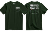 Armoured Recce Doing It In Front of Everyone Double Print T-Shirt - Green