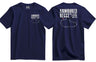 Armoured Recce Doing It In Front of Everyone Double Print T-Shirt - Navy Blue