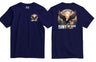Army Air Corps Formidable Force Double Print T-Shirt - Navy Blue