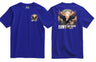 Army Air Corps Formidable Force Double Print T-Shirt - Royal Blue