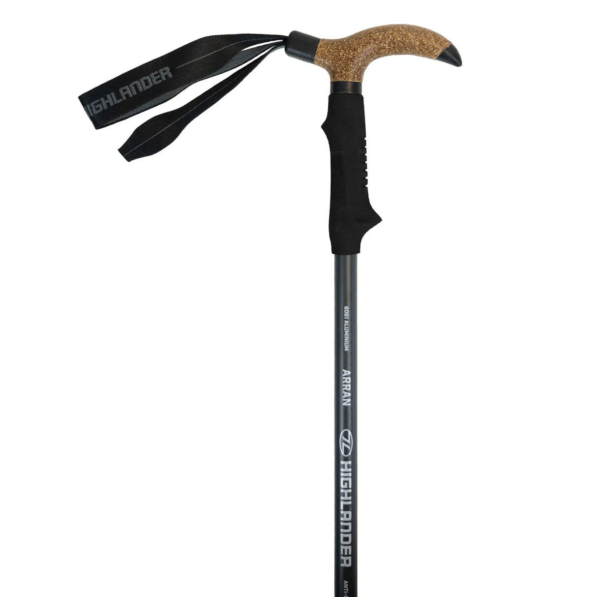 Highlander Arran Walking Pole close up of the handle