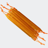 Highlander Arrow Aluminium Tent Pegs - 18cm/7" - Pack of 6 - packed together on white background