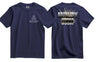 Royal Artillery Boom Double Print T-Shirt - Navy Blue