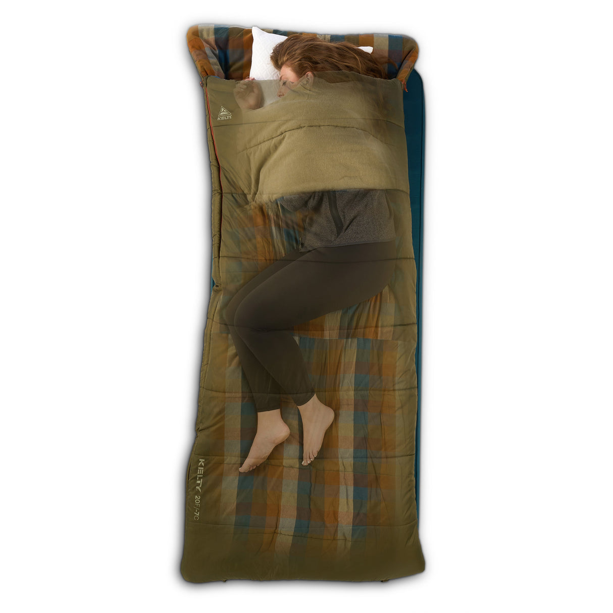 Kelty Wayback 20 Sleeping Bag - Burnt Olive
