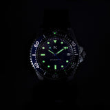 Rotate North Atlantic Dive Watch (40mm) - Deep Night Rubber Strap