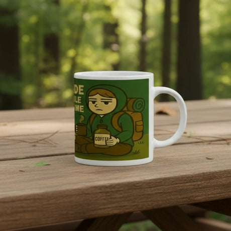 I Go Outside to Avoid People Ceramic Mug 11oz - for Her
