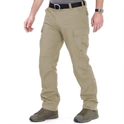 Pentagon BDU 2.0 Trousers in Khaki, worn front view