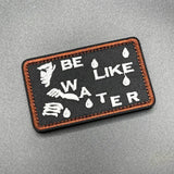 Be Like Water Patch, Hook & Loop, 8cm | Task Outdoor