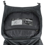 Highlander Ben Nevis Rucksack 65L in grey - close up of internal lid pocket