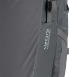 Highlander Ben Nevis Rucksack 65L in grey - close up of standard
