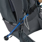 Highlander Ben Nevis Rucksack 65L in grey - close up of pole loop