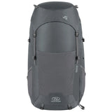 Highlander Ben Nevis Rucksack 65L in grey - from the front on white background