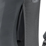 Highlander Ben Nevis Rucksack 65L in grey - close up of airmesh back