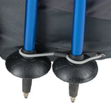 Highlander Ben Nevis Rucksack 65L in grey - close up of pole holder
