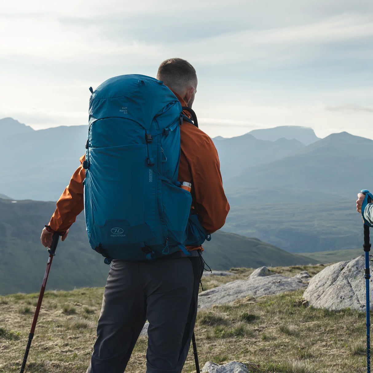 Highlander Ben Nevis Rucksack 65L - in the outdoors for hiking