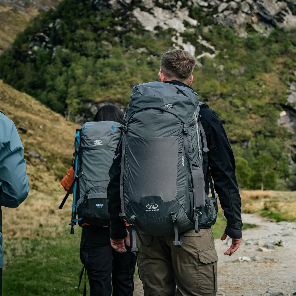 Highlander Ben Nevis Rucksack 65L - in the outdoors for hiking