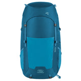 Highlander Ben Nevis Rucksack 65L in petrol blue - from the front on white background