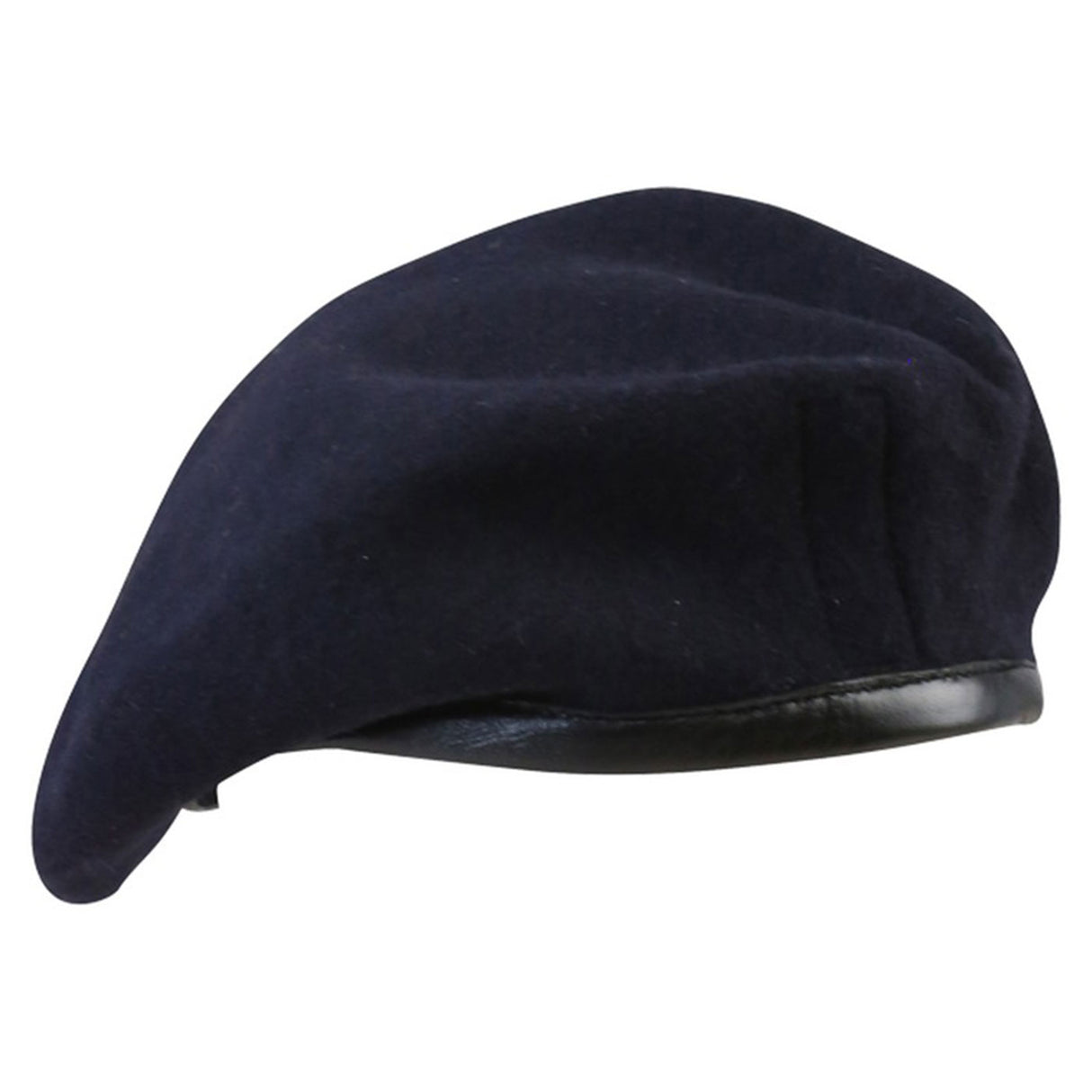 Kombat British Army Beret with Leather Trim Navy Blue | Task Outdoor