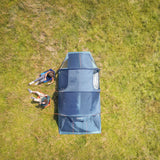 Vango Beta 350XL Tent in blue for camping from above