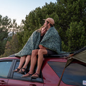 Kelty Biggie Blanket - Fern front view