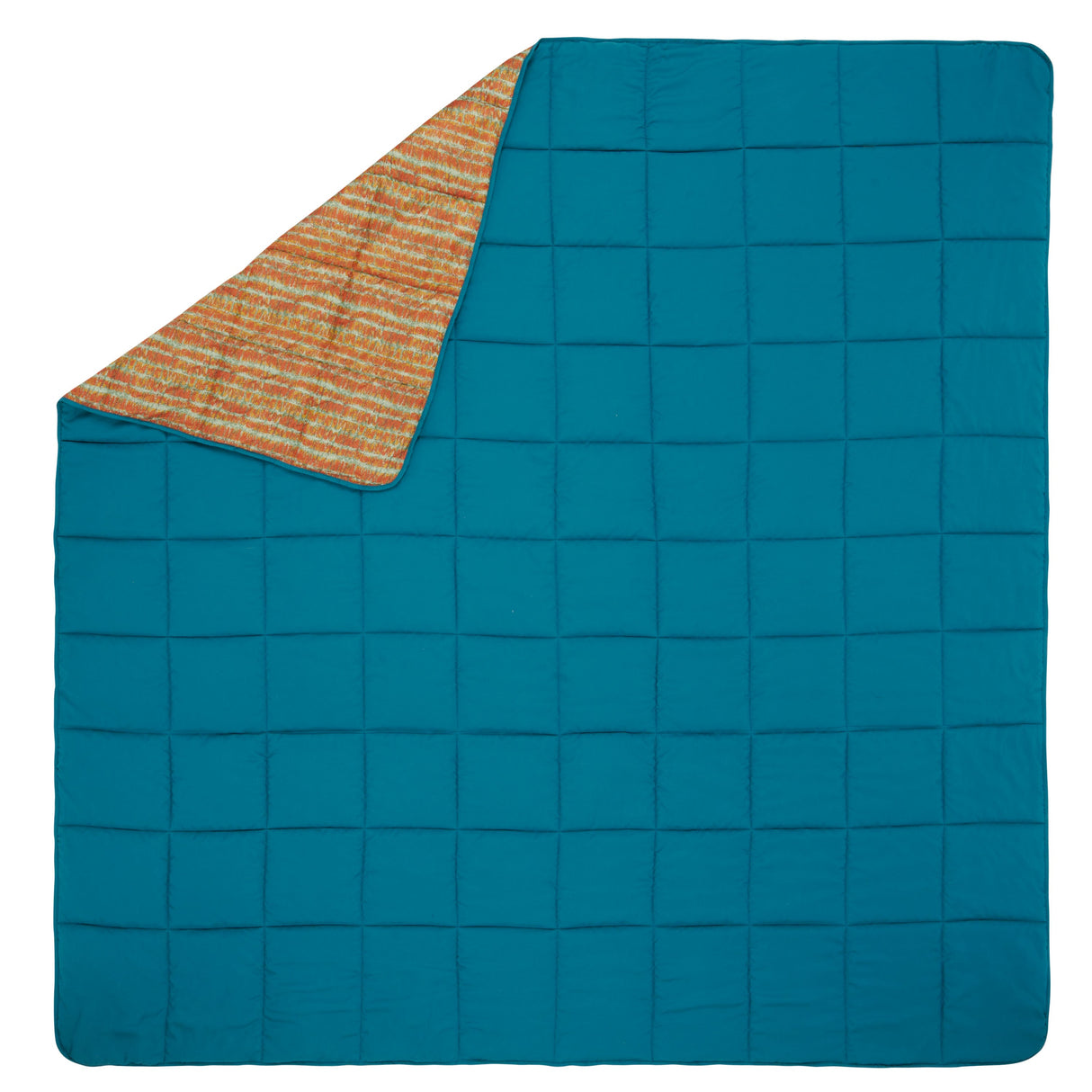 Kelty Biggie Blanket - Stormy Blue Melted Stripes alternate view 1