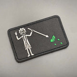 Blackbeard Pirate Rick with Pickle Patch: Embroidered, Hook & Loop | Task Outdoor