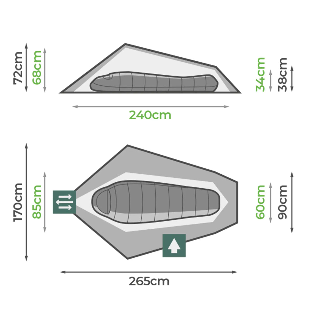 Highlander Blackthorn 1 Tent Gen2