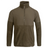 Jack Pyke Bleasdale Half Zip Fleece Top Dark Olive Front | Task Outdoor