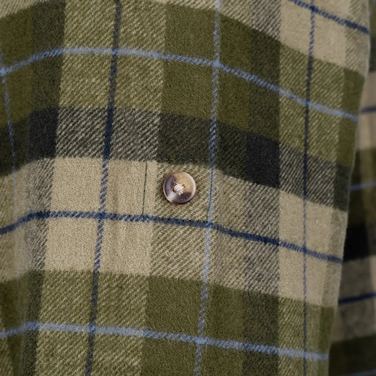 Jack Pyke Bleasdale Heavy Flannel Shirt Green | Task Outdoor