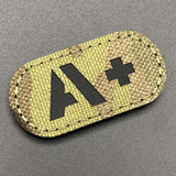 MTP Blood Group Patch: IR Reflective, Hook & Loop, 5cm