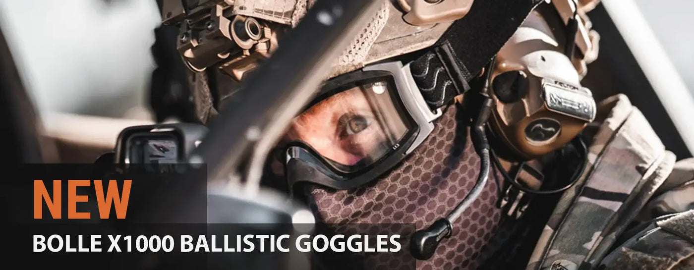 Bolle x1000 Ballistic Tactical Goggles