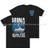 Bosnia War Warrior UN Veteran Double Print T-Shirt - Black (alternate view)