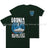 Bosnia War Warrior UN Veteran Double Print T-Shirt - Forest Green