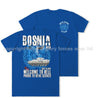 Bosnia War Warrior UN Veteran Double Print T-Shirt - Royal Blue