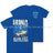 Bosnia War Welcome To Hell Double Print T-Shirt - Royal Blue