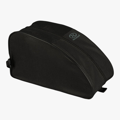 Highlander Breather Boot Bag in black from the front right on white background