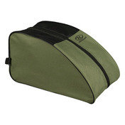 Highlander Breather Boot Bag in Olive Green - from the front right on white background