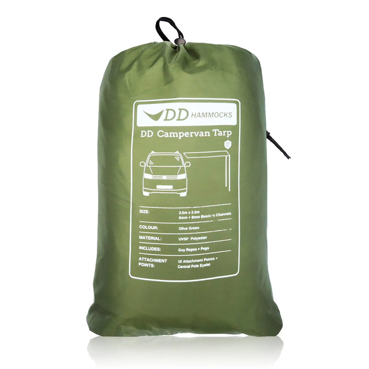 DD Campervan Tarp - 2.5m x 2.5m