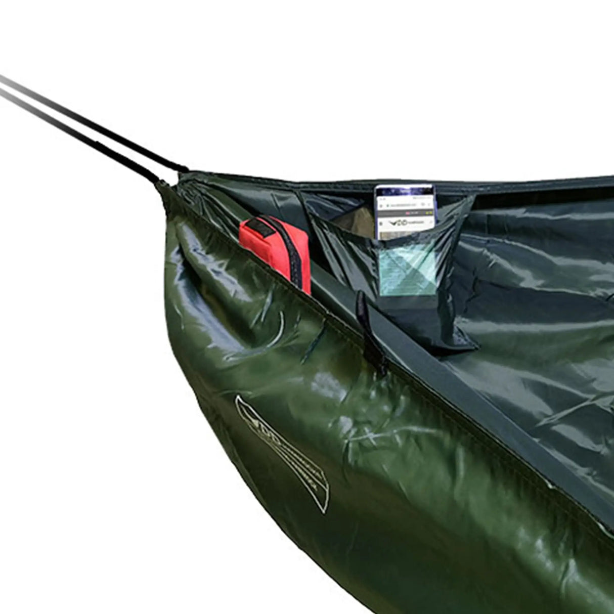 DD Camping Hammock in olive green for outdoor
