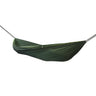 DD Camping Hammock in olive green on white background