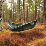 DD Camping Hammock in olive green for camping