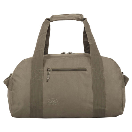 Highlander Cargo Holdall Bag 30L V2 in ranger green from the front on white background
