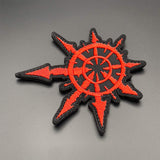 Chaos Star Patch: Embroidered, Hook & Loop | Task Outdoor