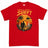 Charlie Don't Surf Vietnam era retro Printed T-Shirt - Red