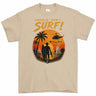 Charlie Don't Surf Vietnam era retro Printed T-Shirt - Sand